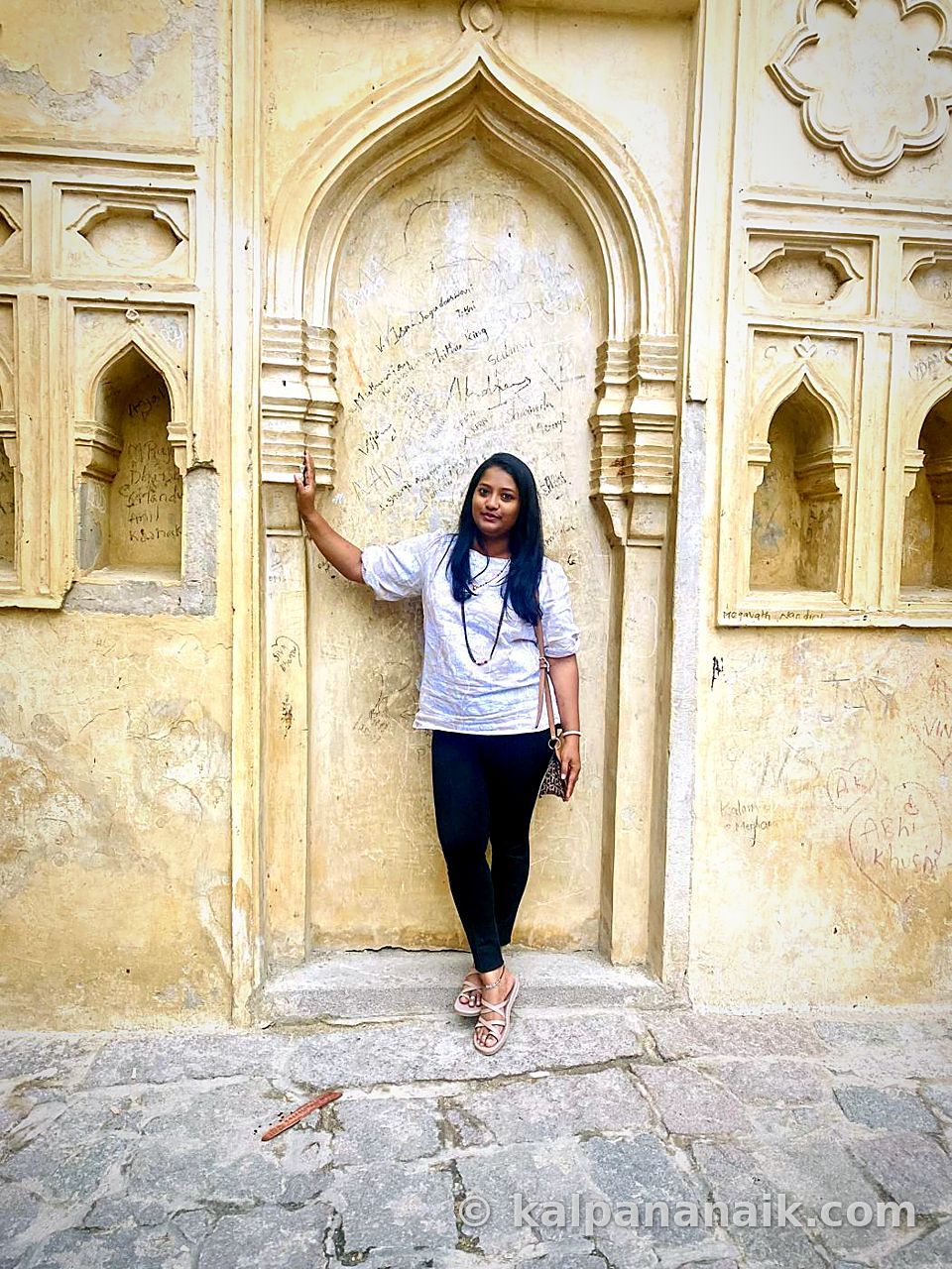 Kalpana out and about