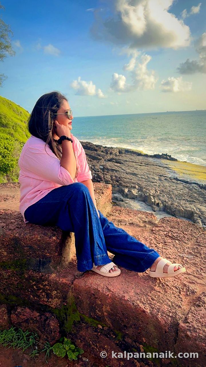 Kalpana by the sea