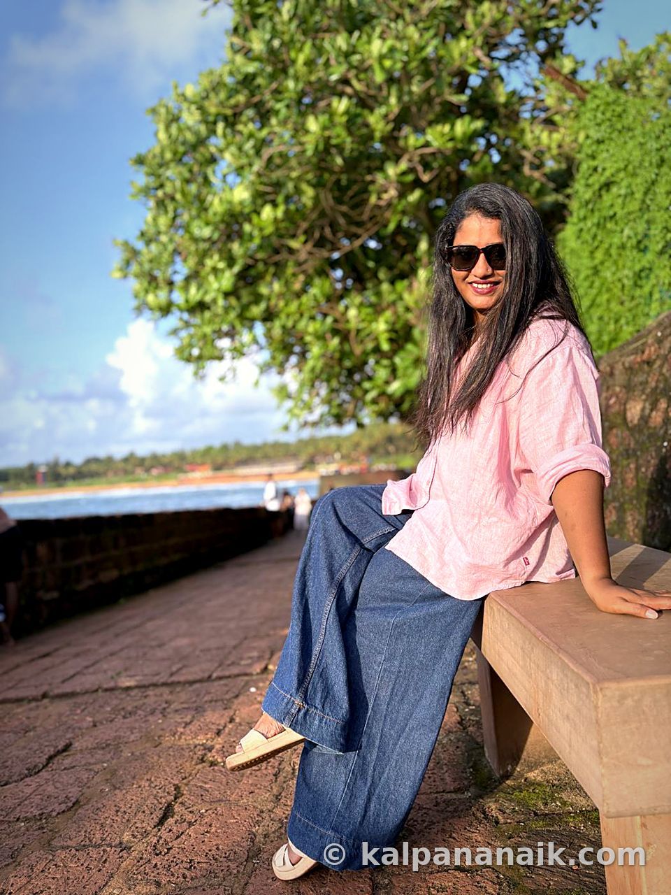 Kalpana by the sea