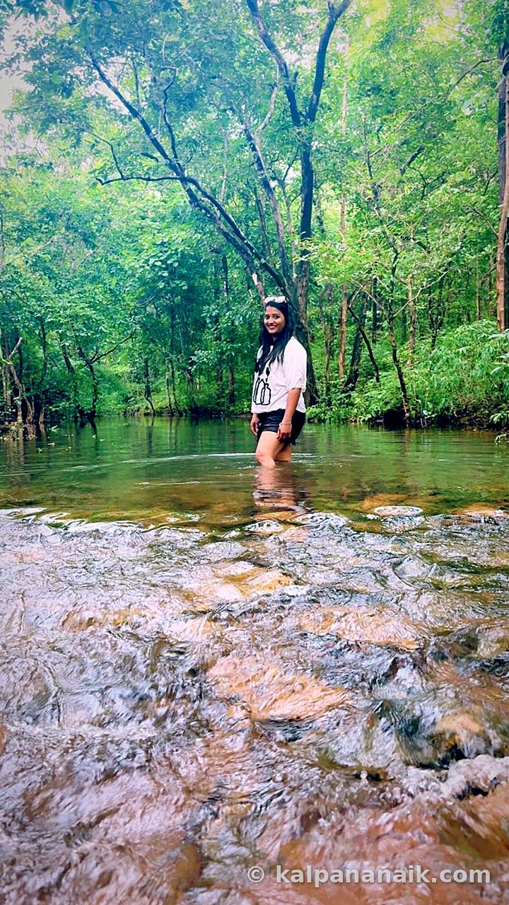 Kalpana outdoors in nature