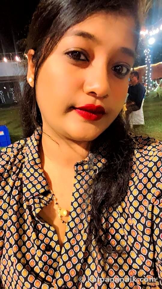 Close selfie of Kalpana