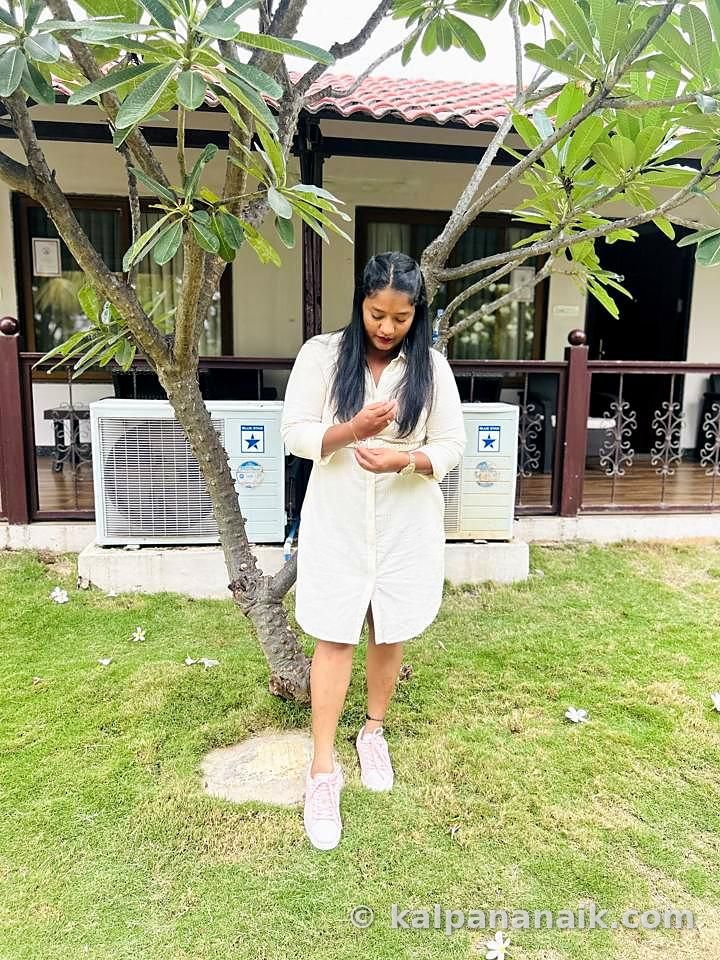 Kalpana out and about