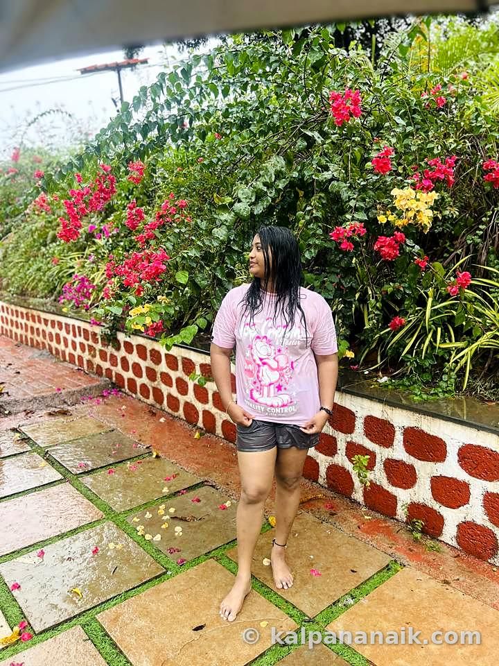 Kalpana out and about