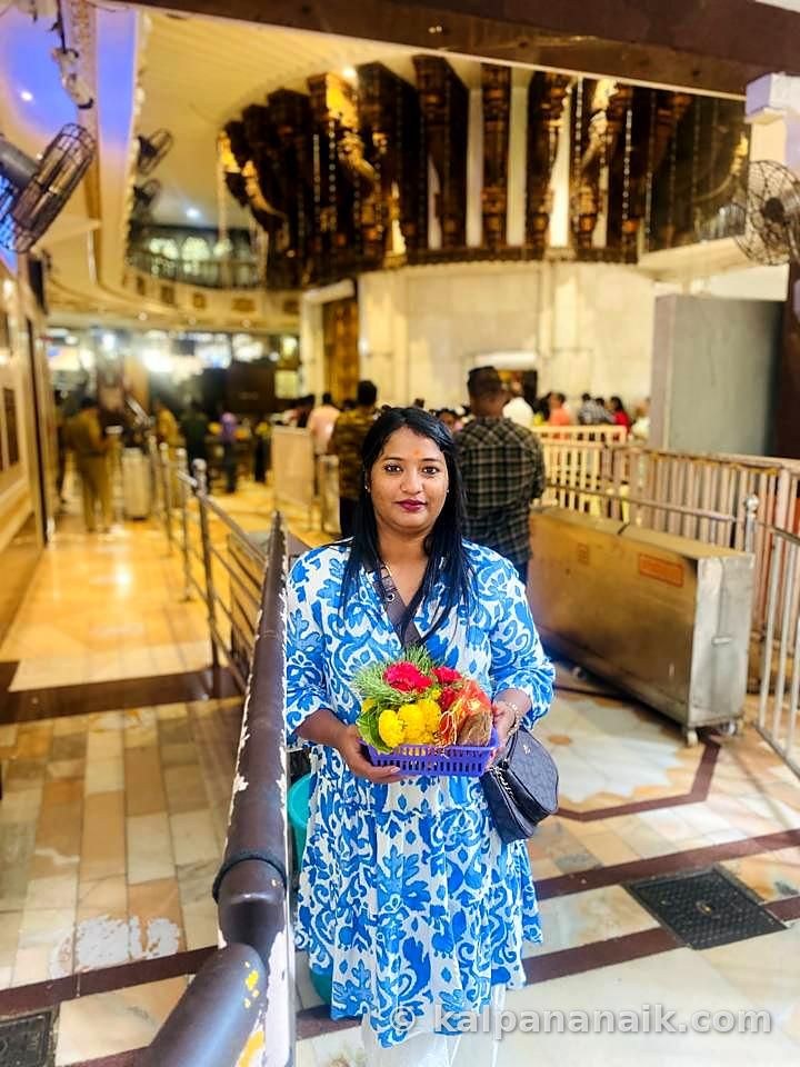 Kalpana out and about