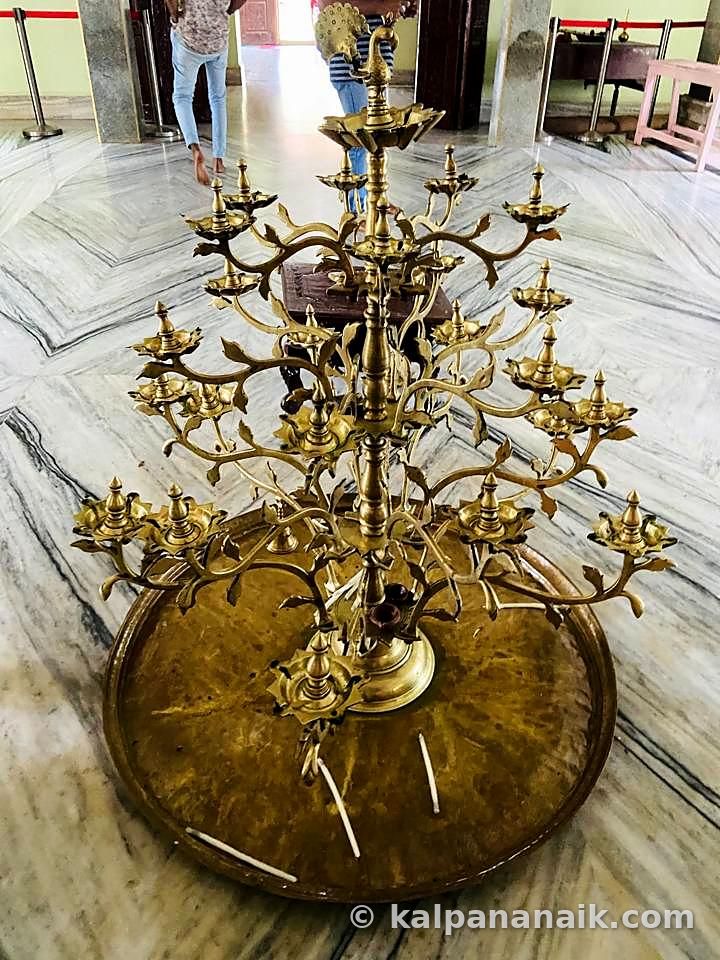 Brass lamp tree
