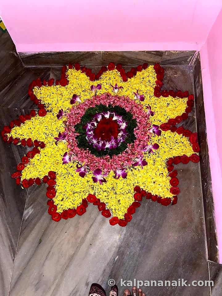 Flower-petal mandala