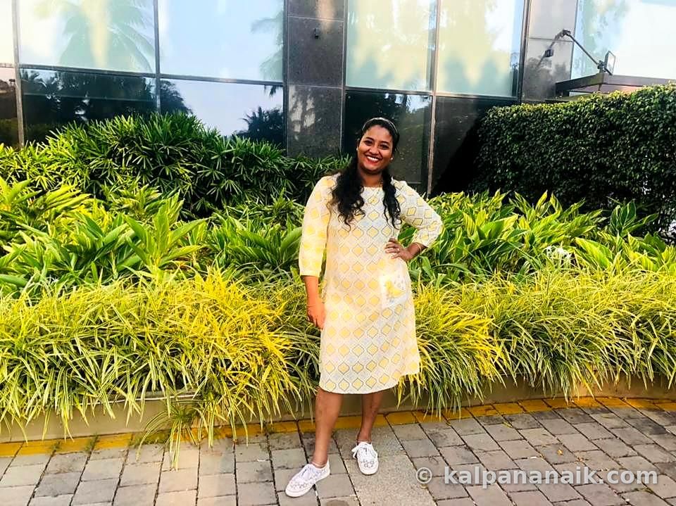 Kalpana out and about