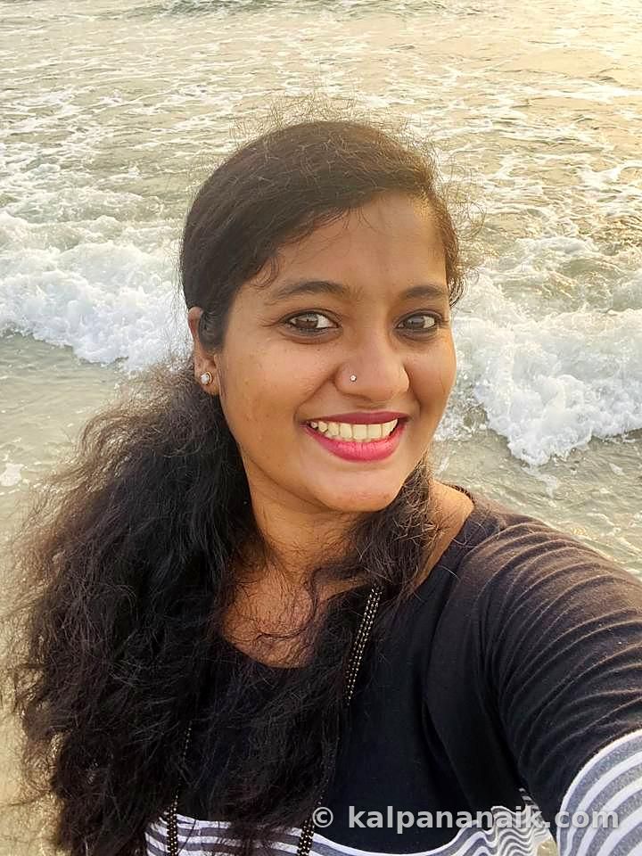 Kalpana by the sea