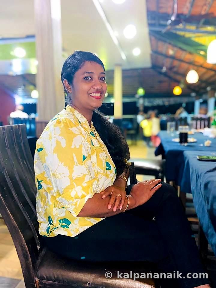 Kalpana out and about
