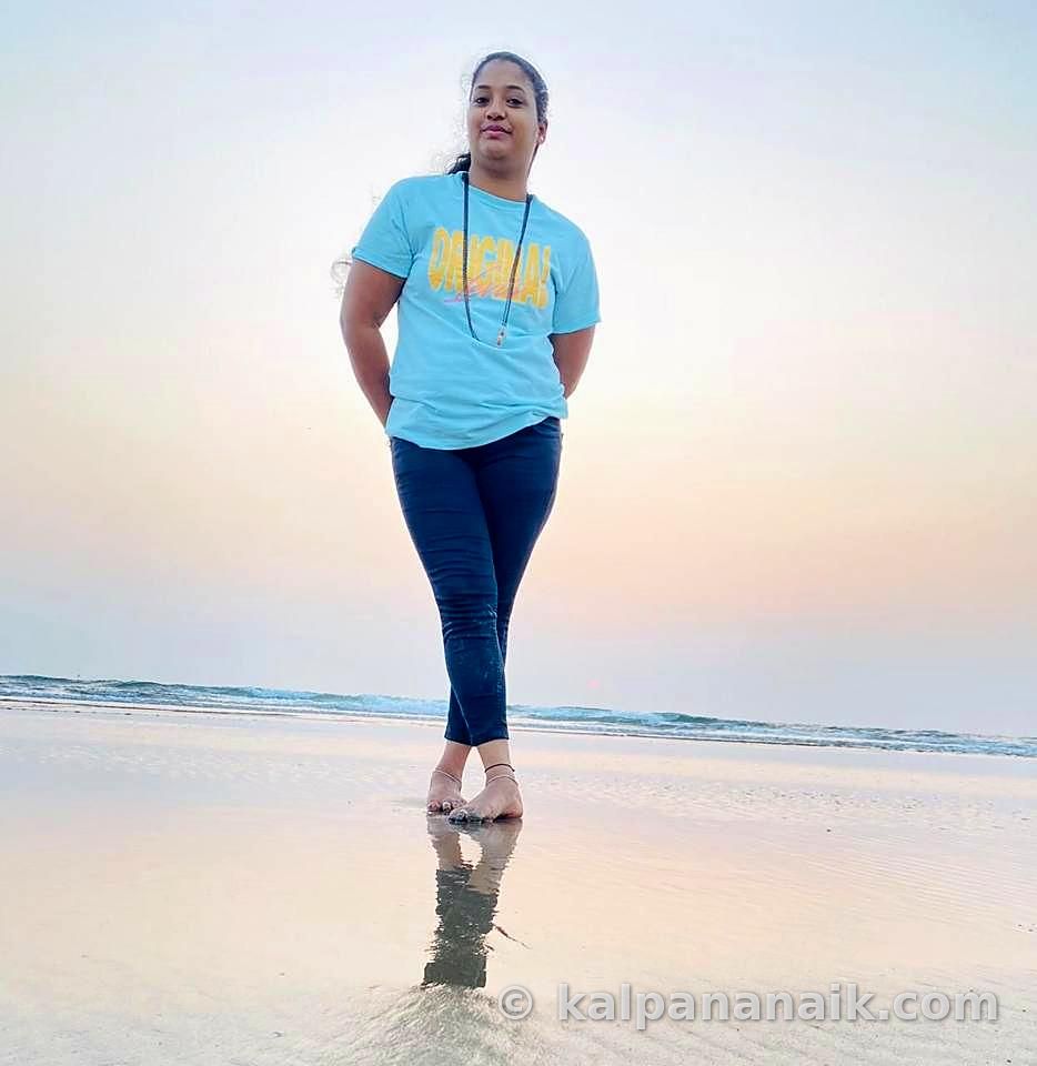 Kalpana out and about