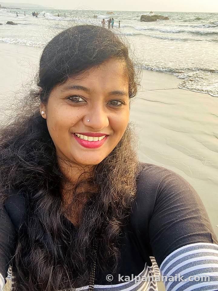 Kalpana by the sea