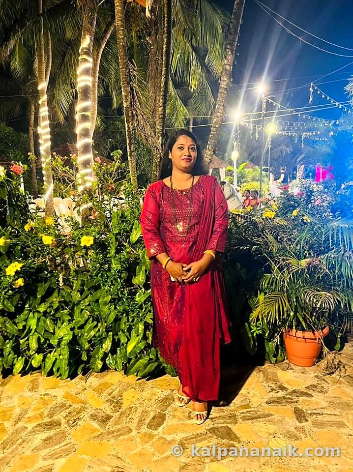 Kalpana out and about