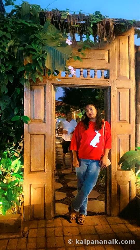 Kalpana out and about