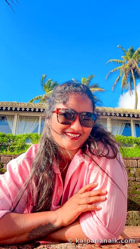 Kalpana by the sea