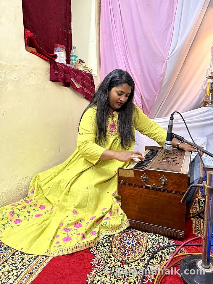 Kalpana out and about