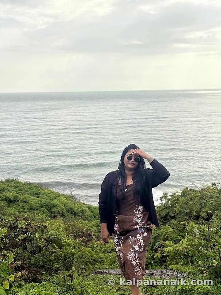 Kalpana by the sea