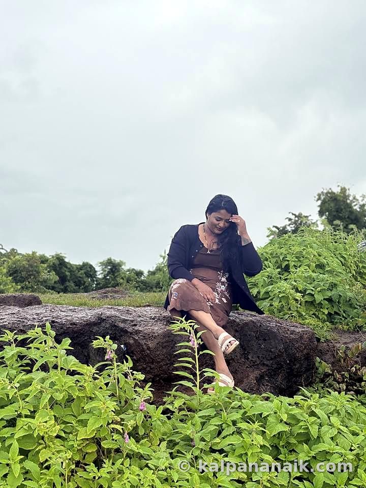 Kalpana outdoors in nature