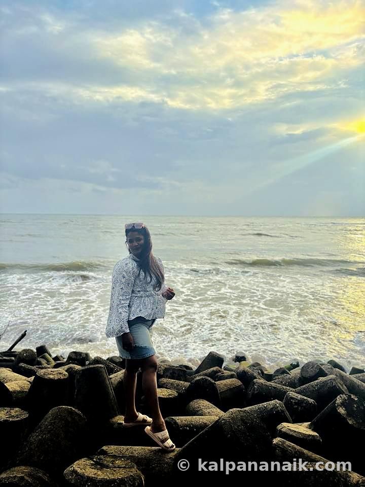 Kalpana by the sea