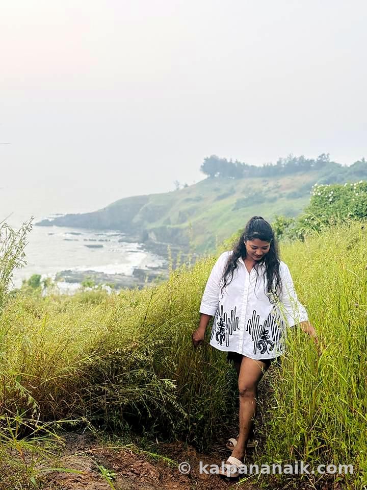 Kalpana outdoors in nature