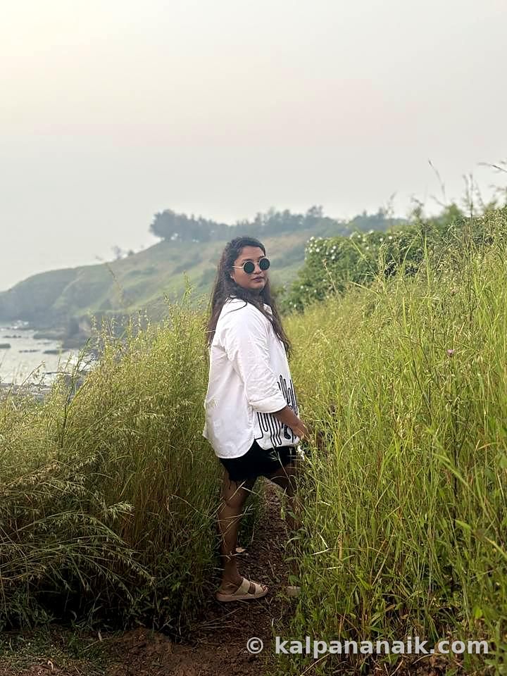 Kalpana outdoors in nature