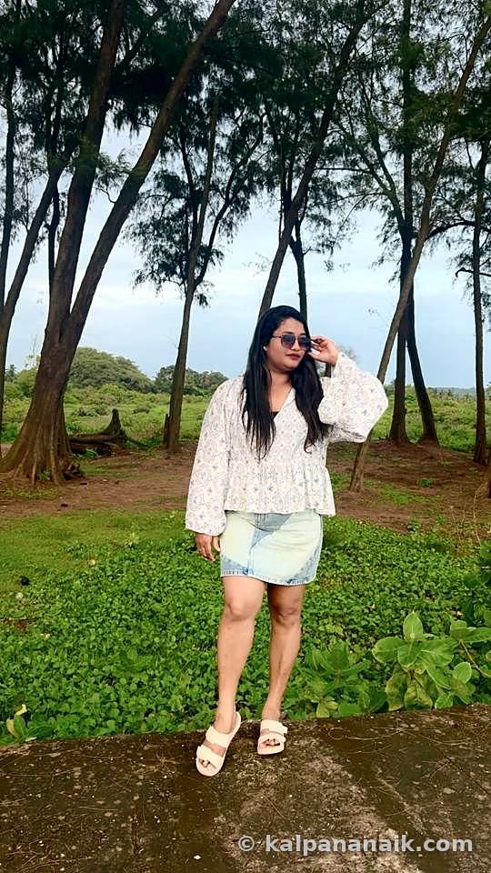 Kalpana outdoors in nature