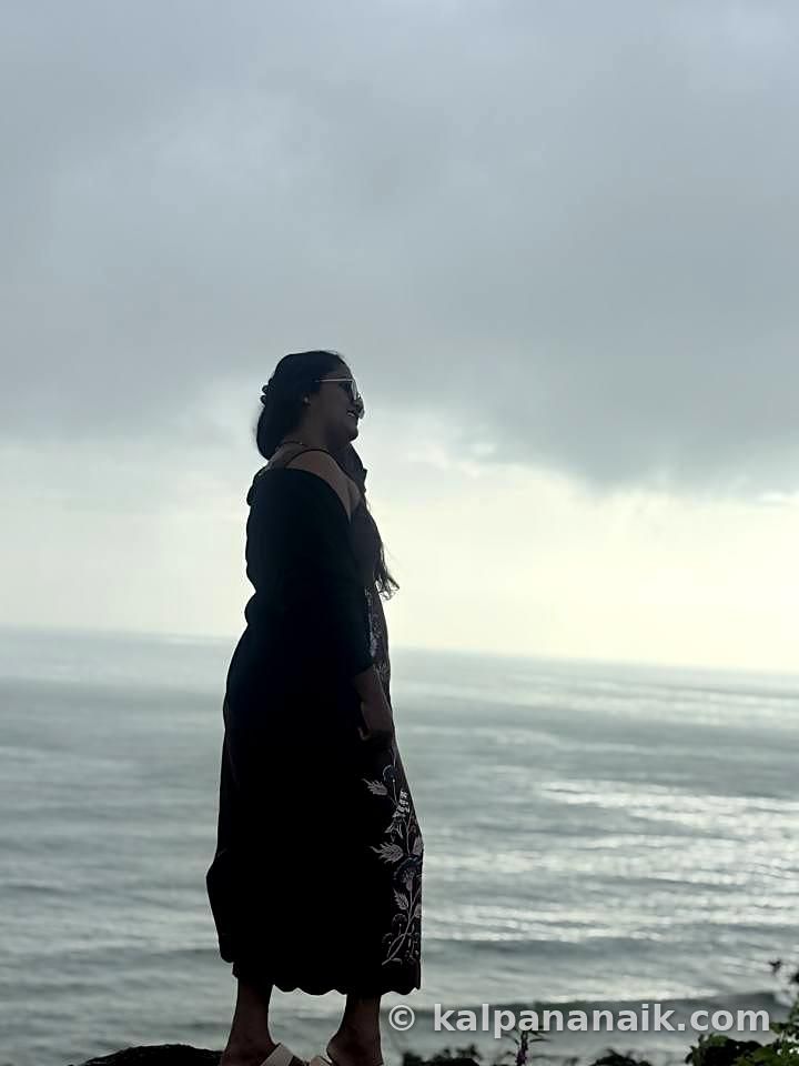 Kalpana by the sea
