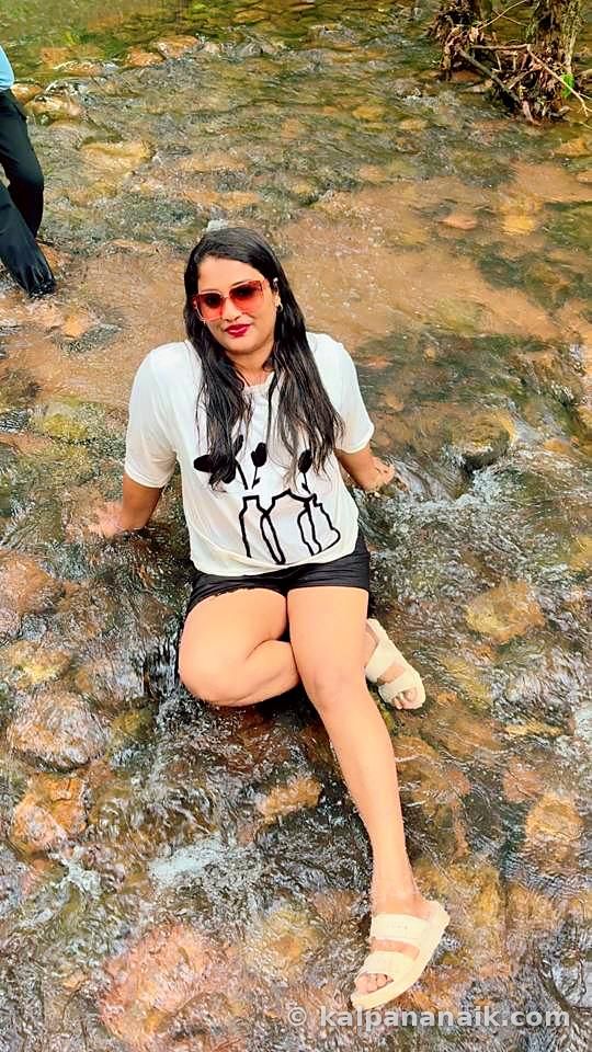 Kalpana outdoors in nature