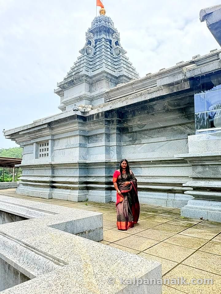 Kalpana at a heritage site