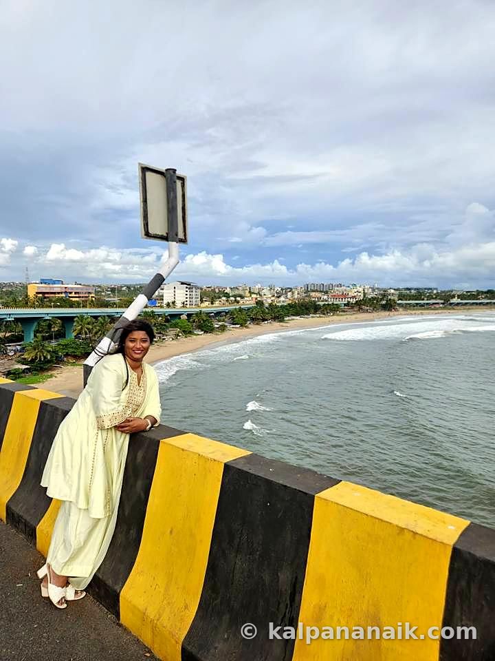 Kalpana by the sea