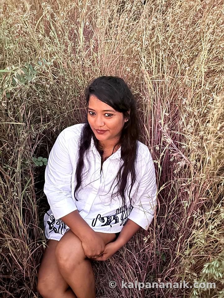 Kalpana outdoors in nature